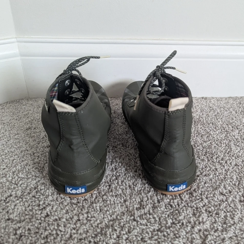 Keds Scout Splash Waterproof Ankle Boot Olive Green sz 11